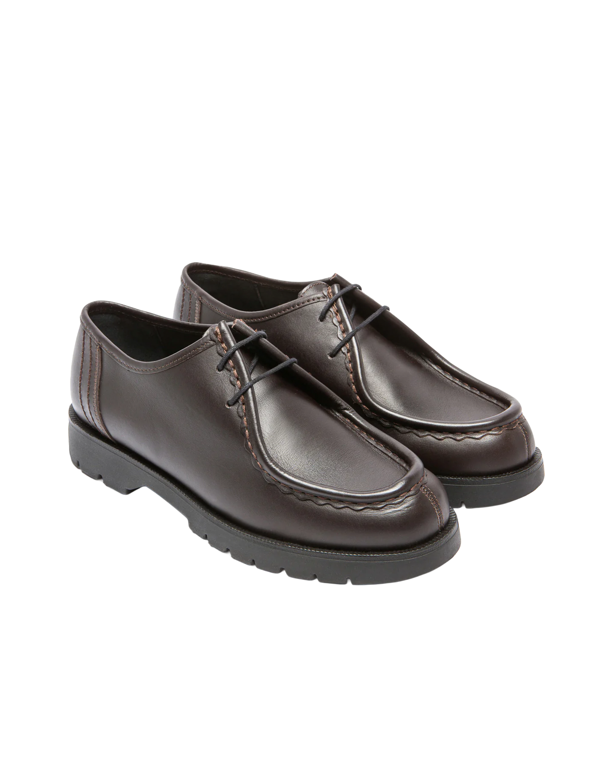 Kleman Padror - Brown Leather/ Black