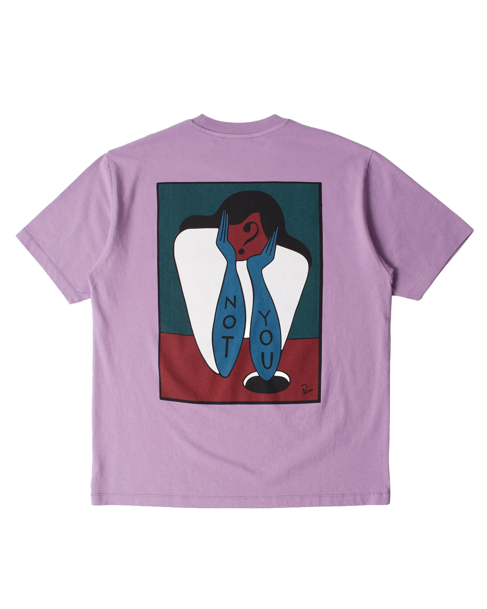 Parra Not You T-Shirt Purple