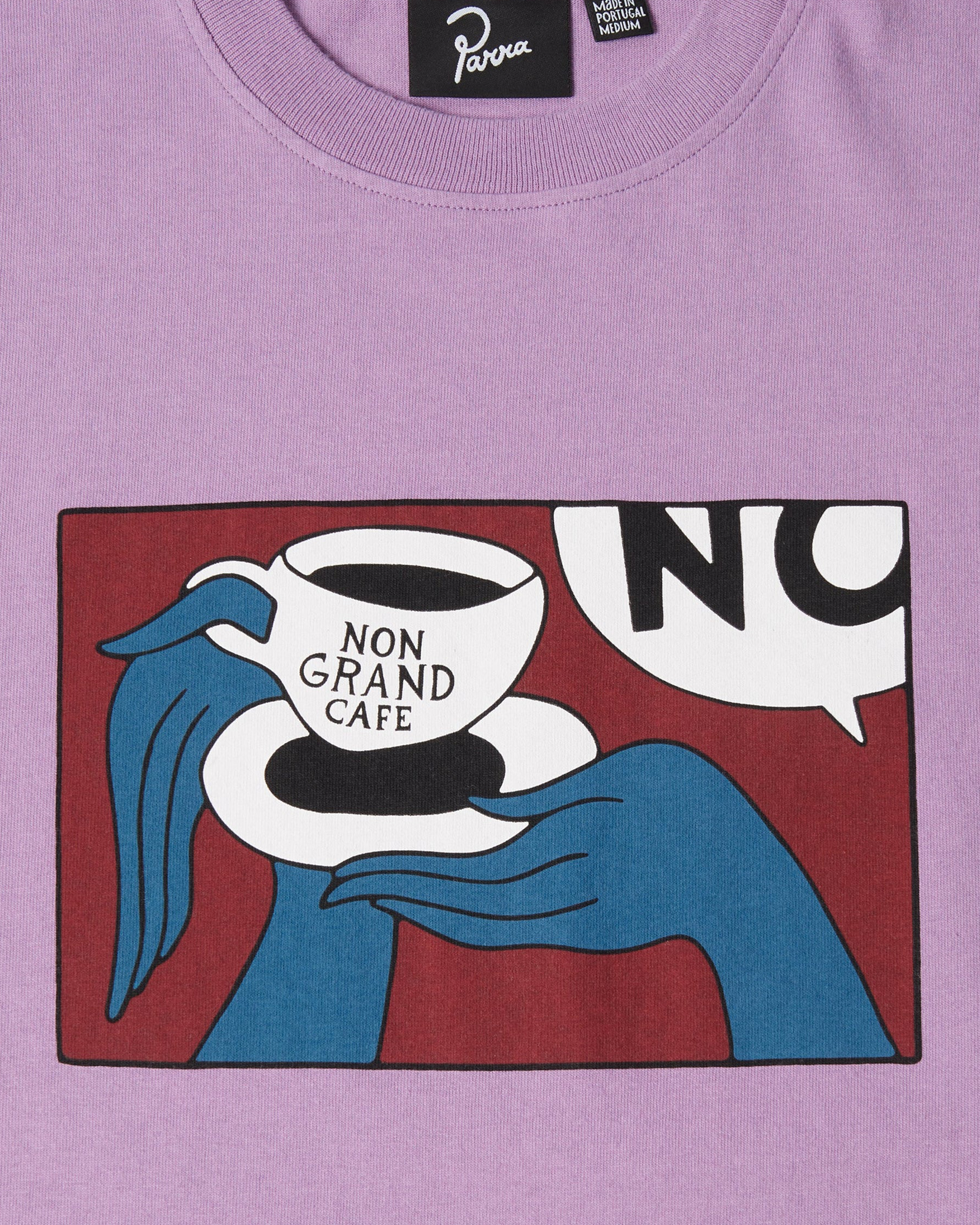 Parra Not You T-Shirt Purple