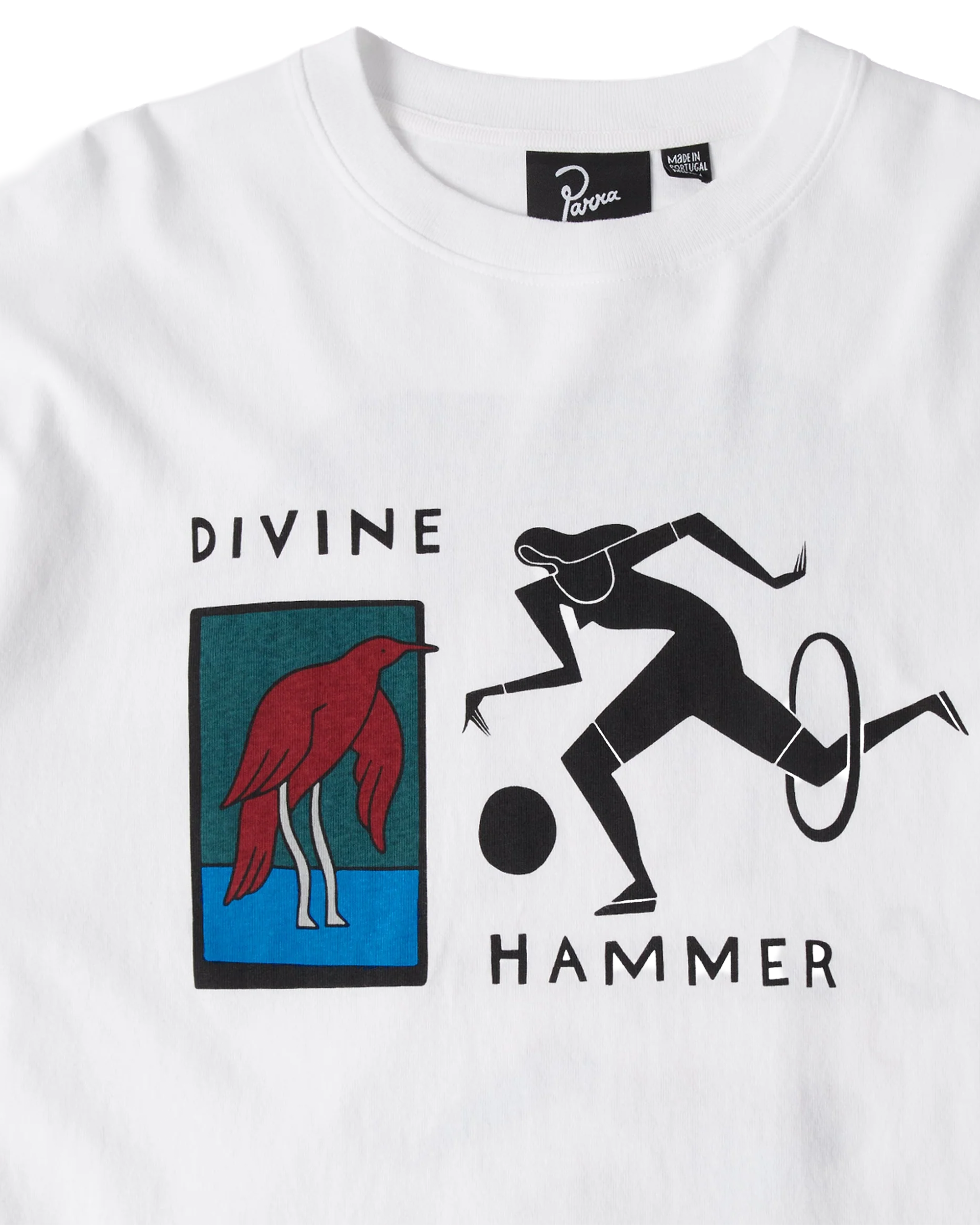 Parra Divine Hammer Longsleeve T-shirt White