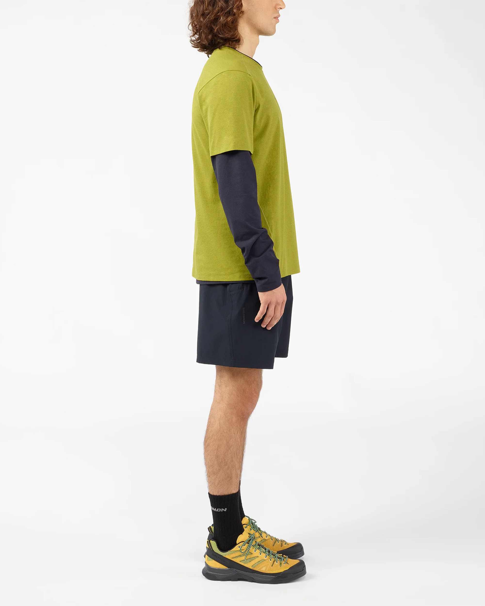 Salomon X Alp Woven Beach Ball / Bright Chartreuse / Formal Garden