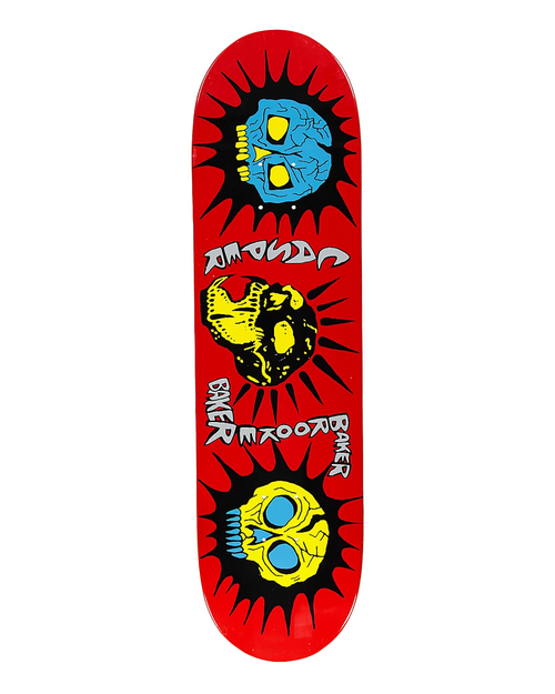 Baker Casper Brooker Wide Jaw Skateboard Deck 8.475