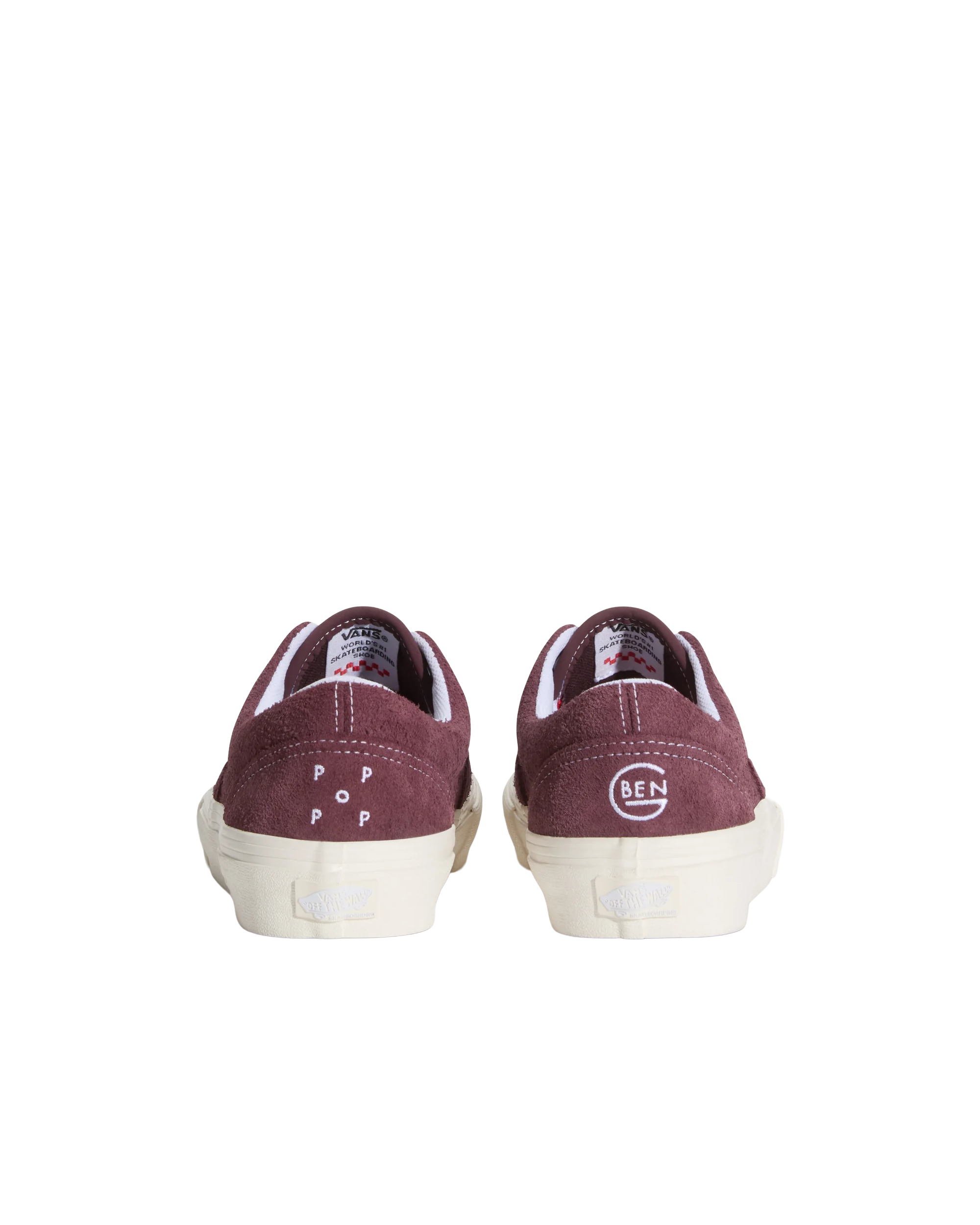 Vans x POP x Ben-G Skate Era Burgundy