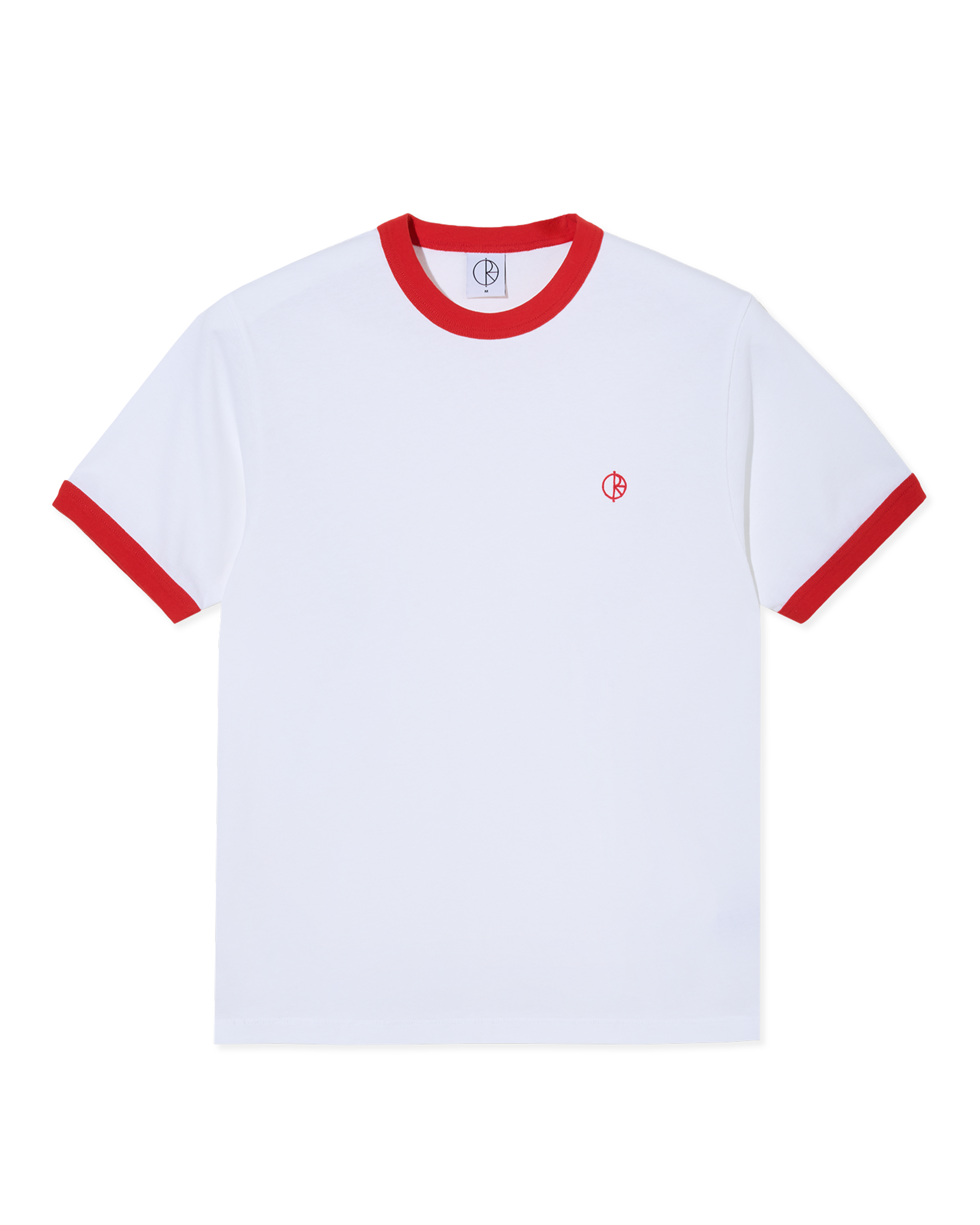 Polar Ringer Tee White/Red