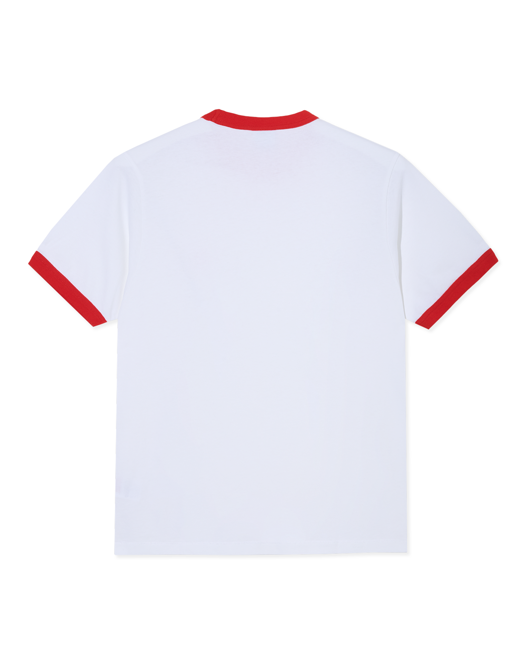 Polar Ringer Tee White/Red