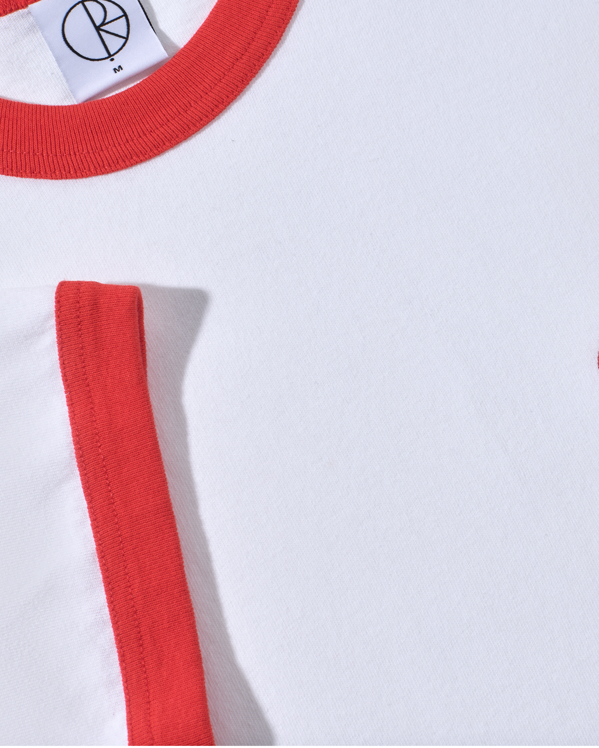 Polar Ringer Tee White/Red