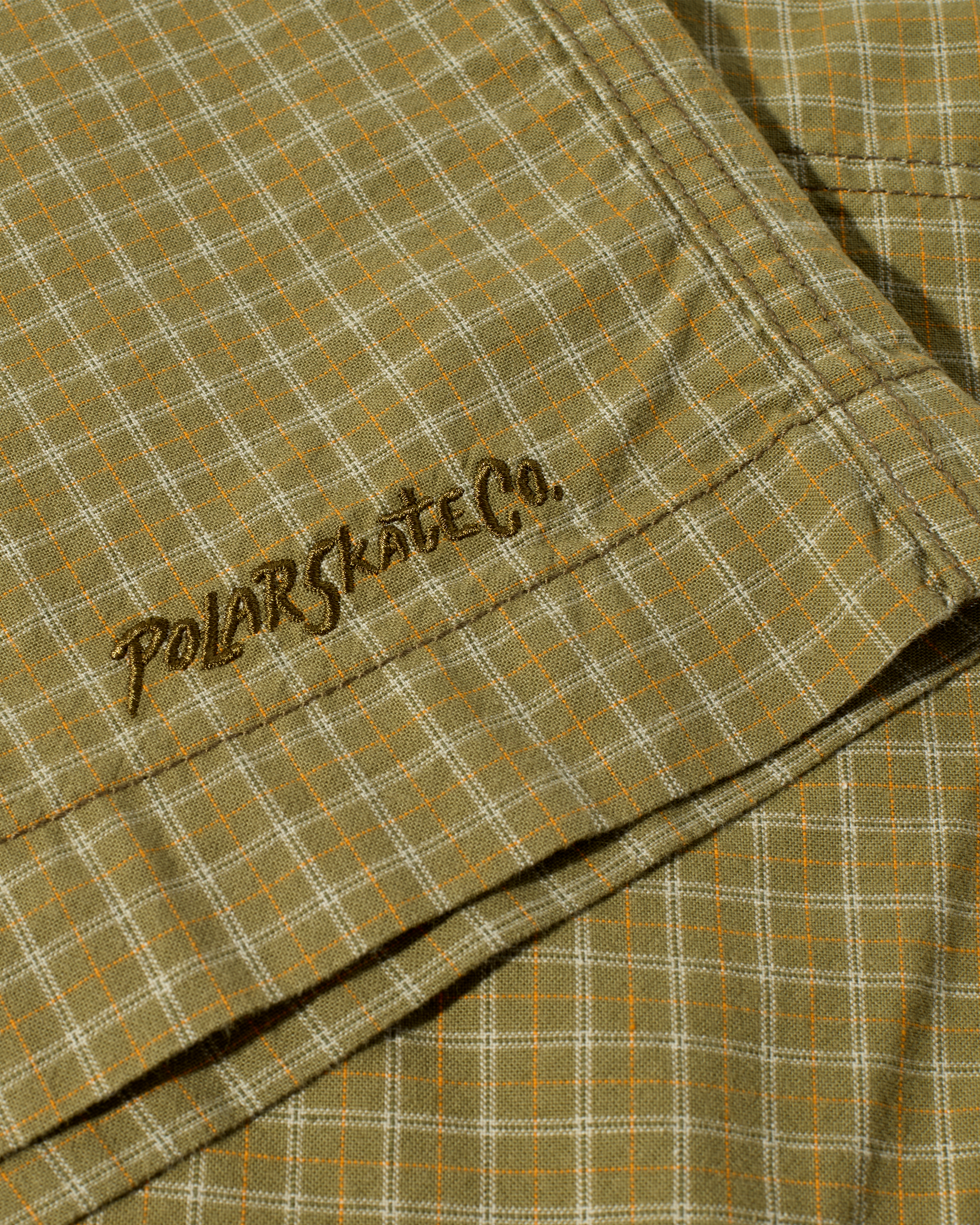 Polar Hike Shorts Olive Check