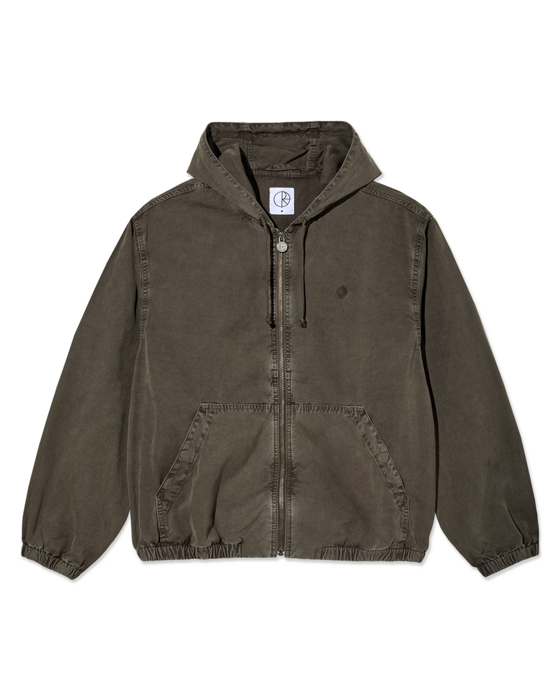 Polar Polar Hooded Nick Jacket Washed Grey