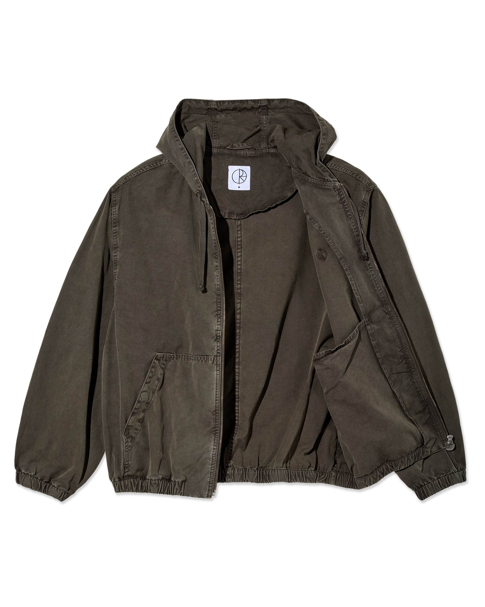 Polar Hooded Nick Jacket Washed Grey
