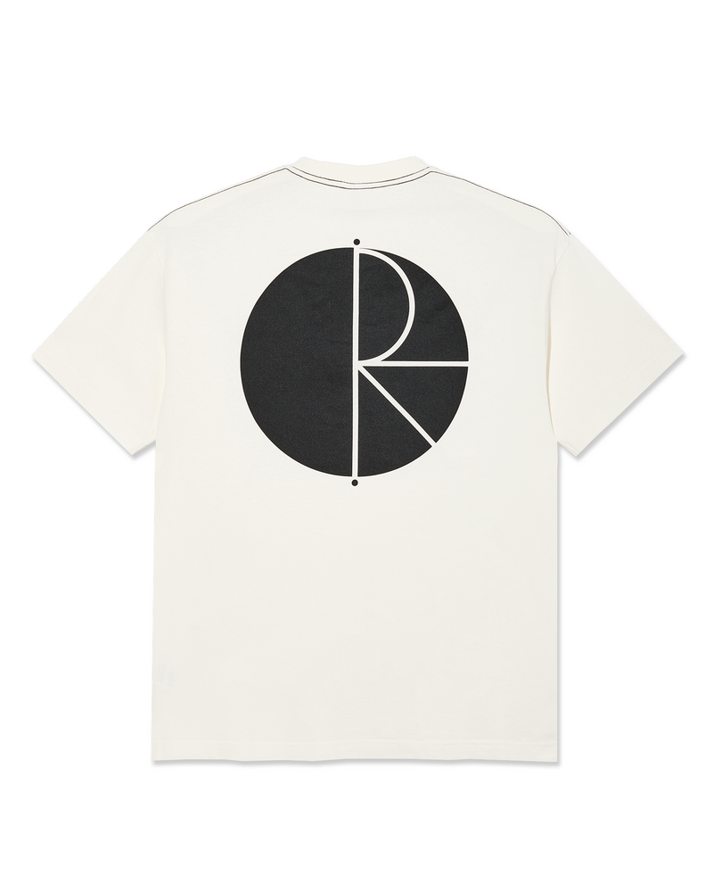 Polar Polar Contrast Fill Logo Tee Ivory/Black