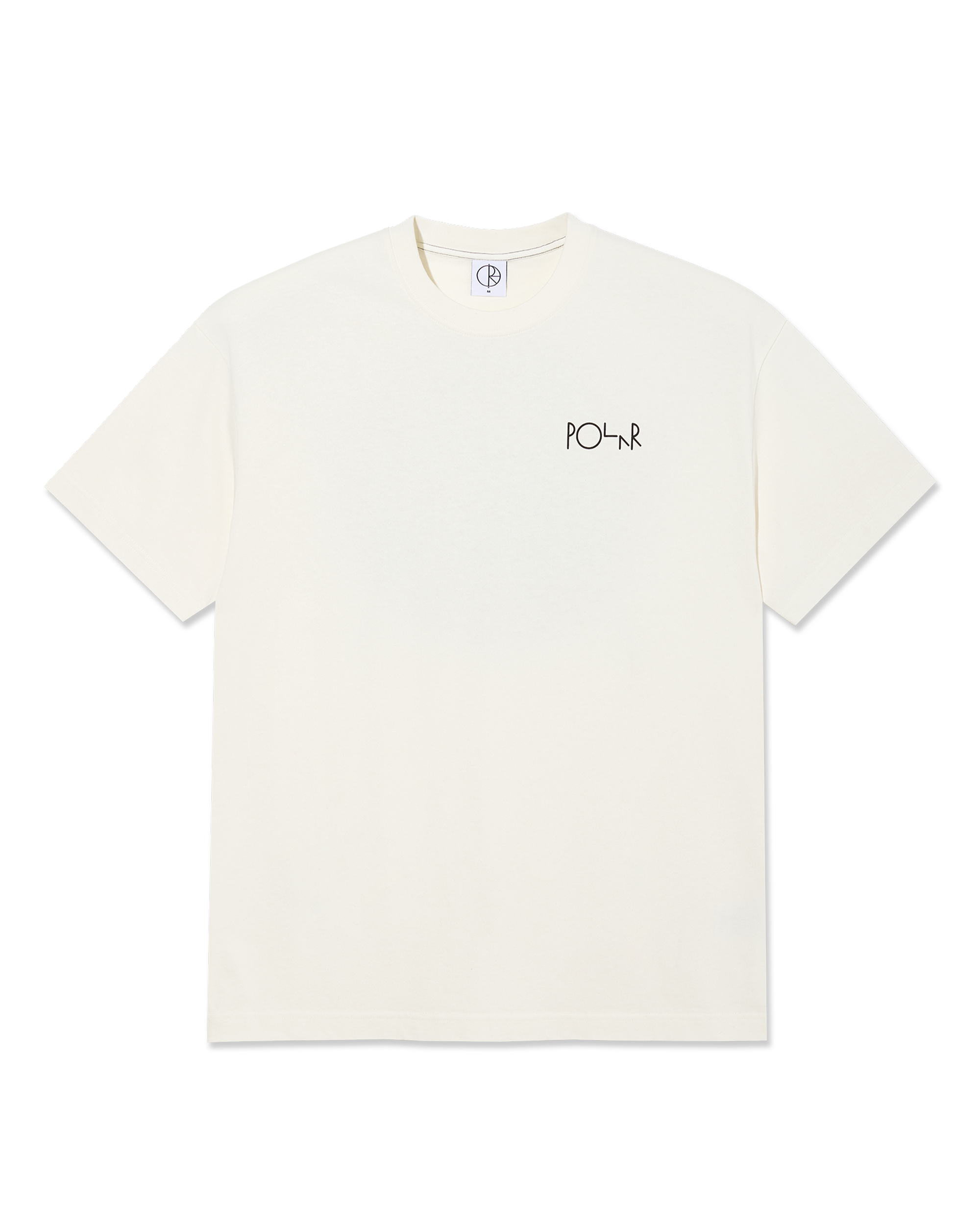 Polar Contrast Fill Logo Tee Ivory/Black