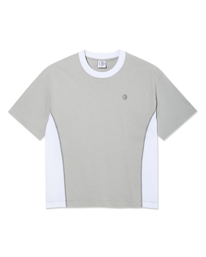 Polar Polar Surf Panel Tee Silver/White