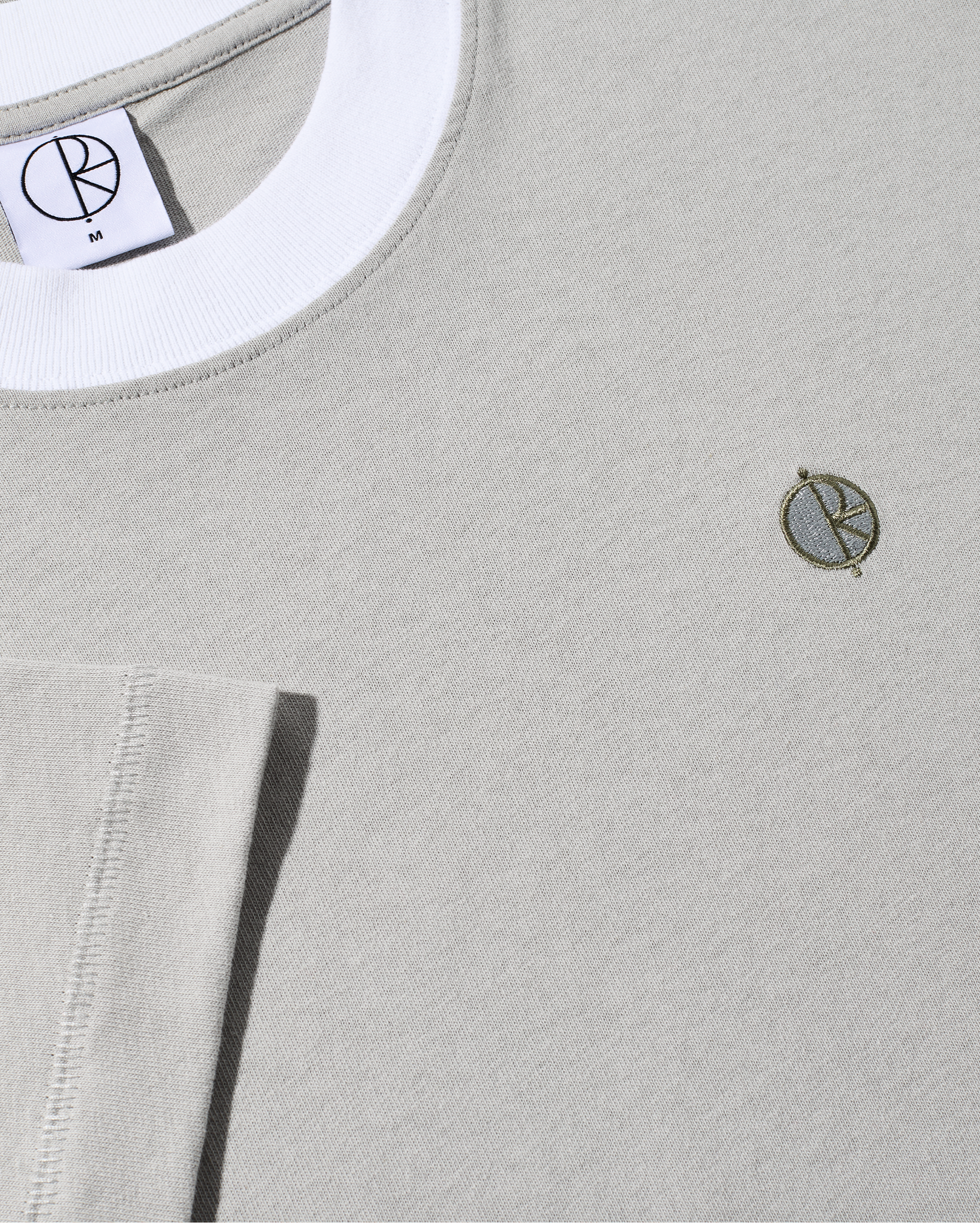 Polar Surf Panel Tee Silver/White
