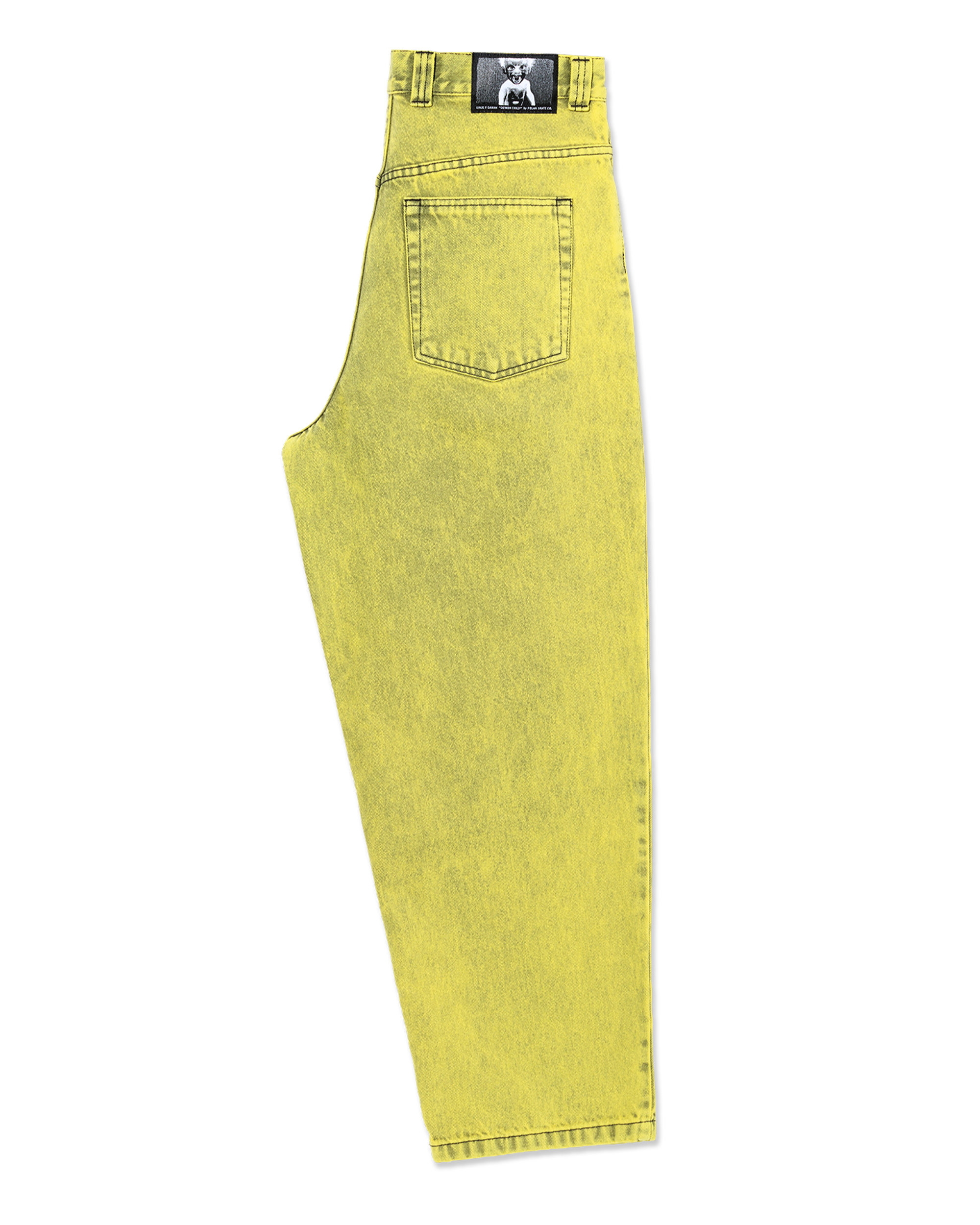 Polar Big Boy Pants Demon Child Lemon Black