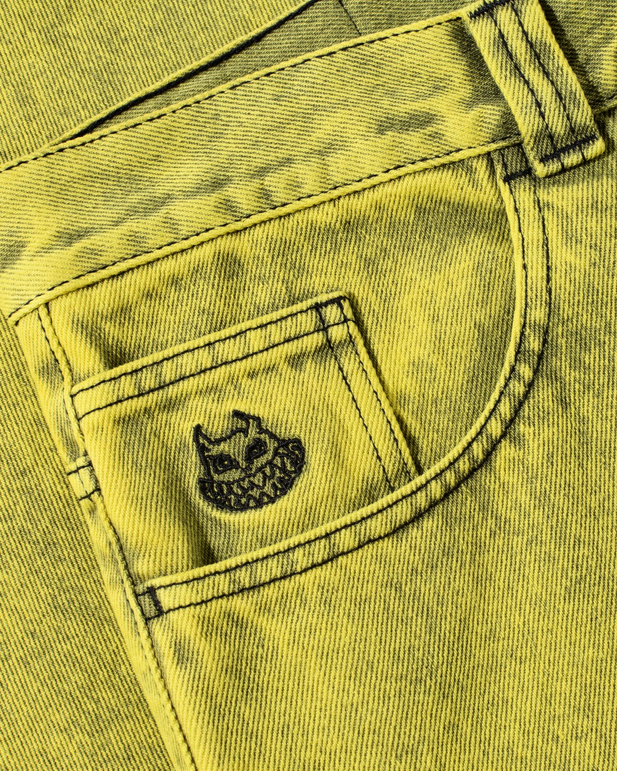 Polar Big Boy Pants Demon Child Lemon Black