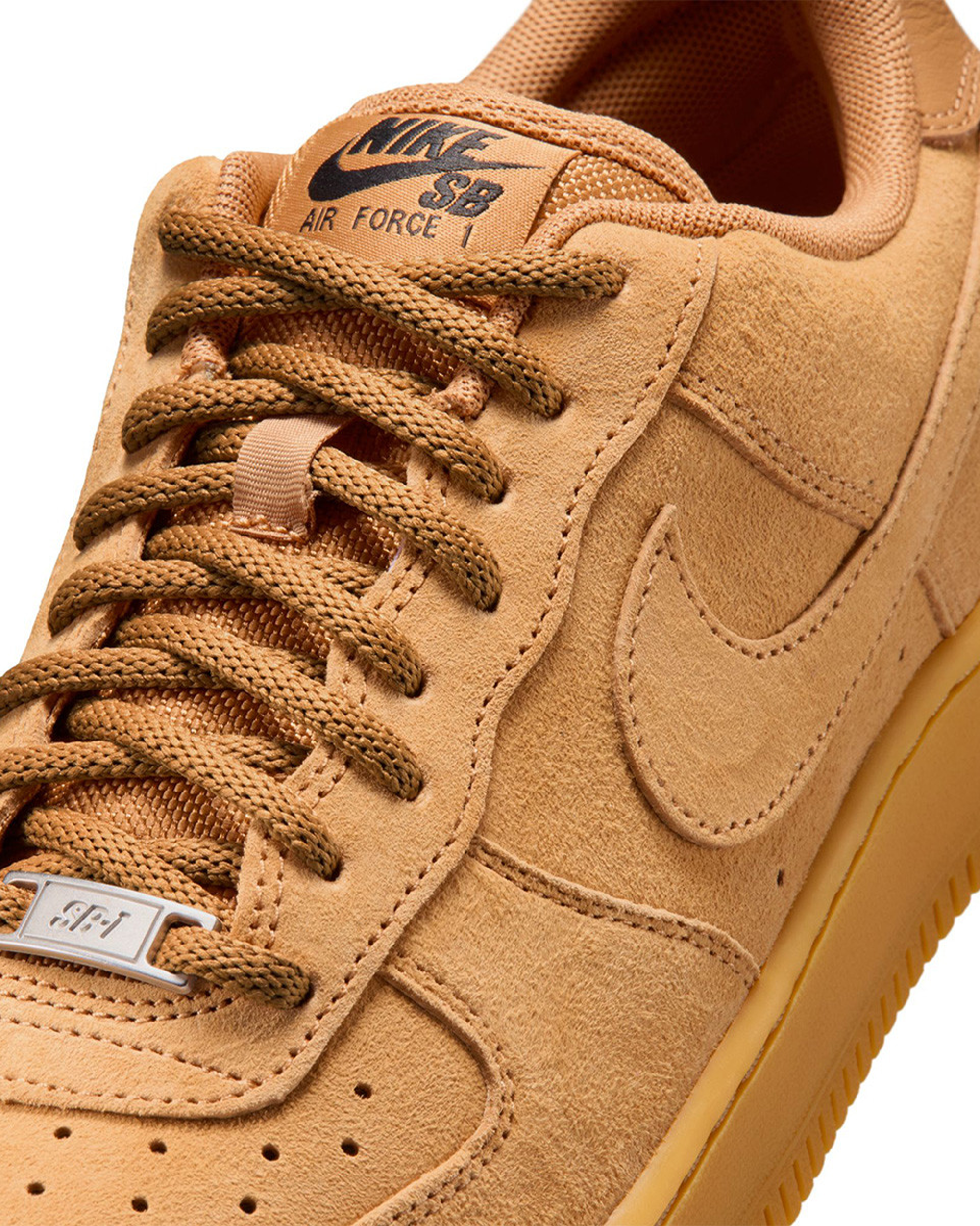 Nike SB Air Force 1 FLAX/FLAX-BLACK-GUM LIGHT BROWN