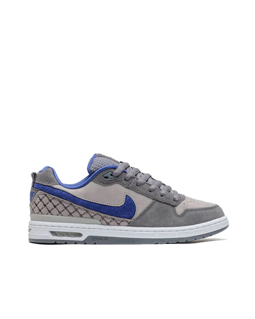 Nike Nike SB Paul Rodriguez Zoom Air Low DG Flint Grey/Deep Royal Blue-Flint Grey