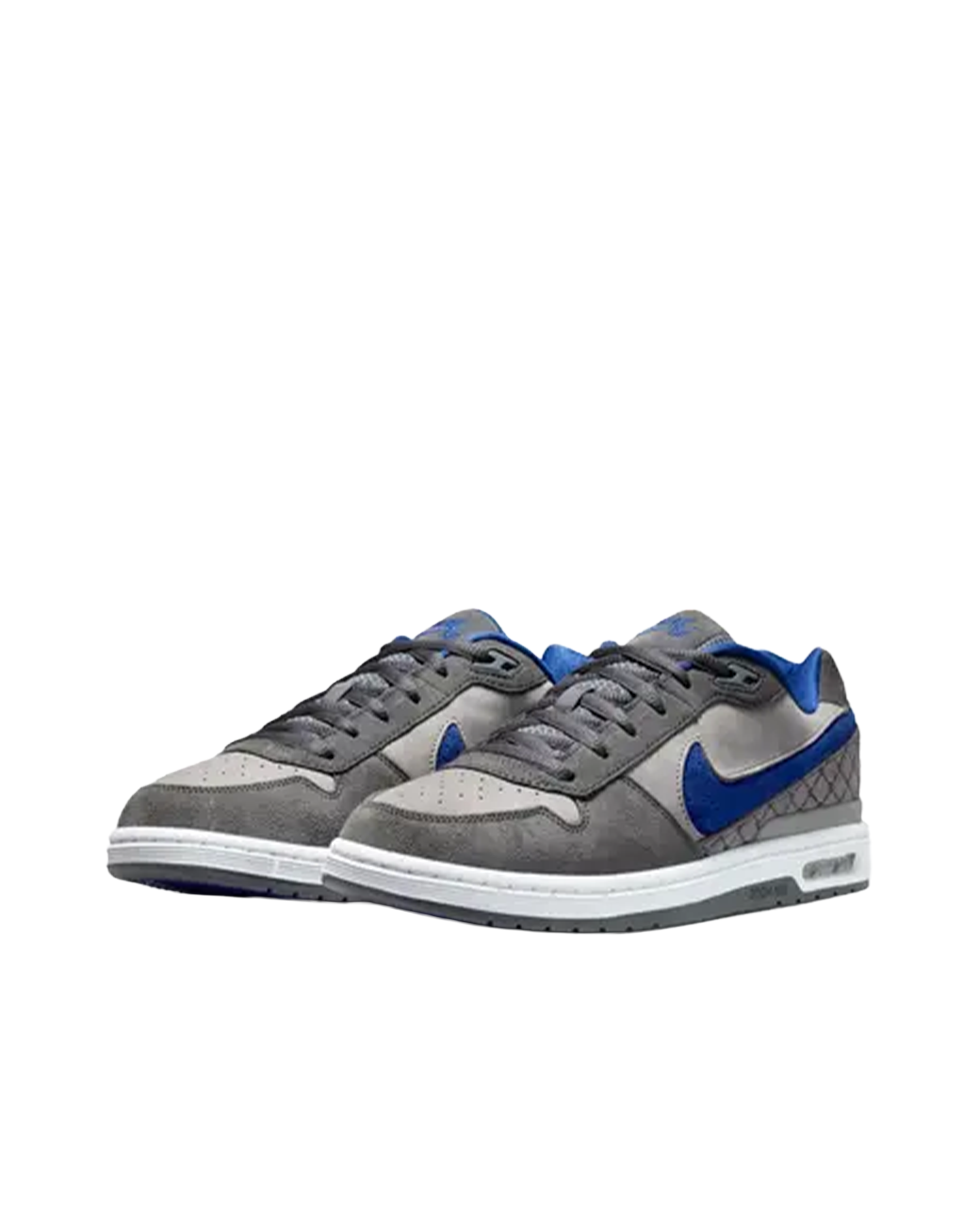 Nike SB Paul Rodriguez Zoom Air Low DG Flint Grey/Deep Royal Blue-Flint Grey