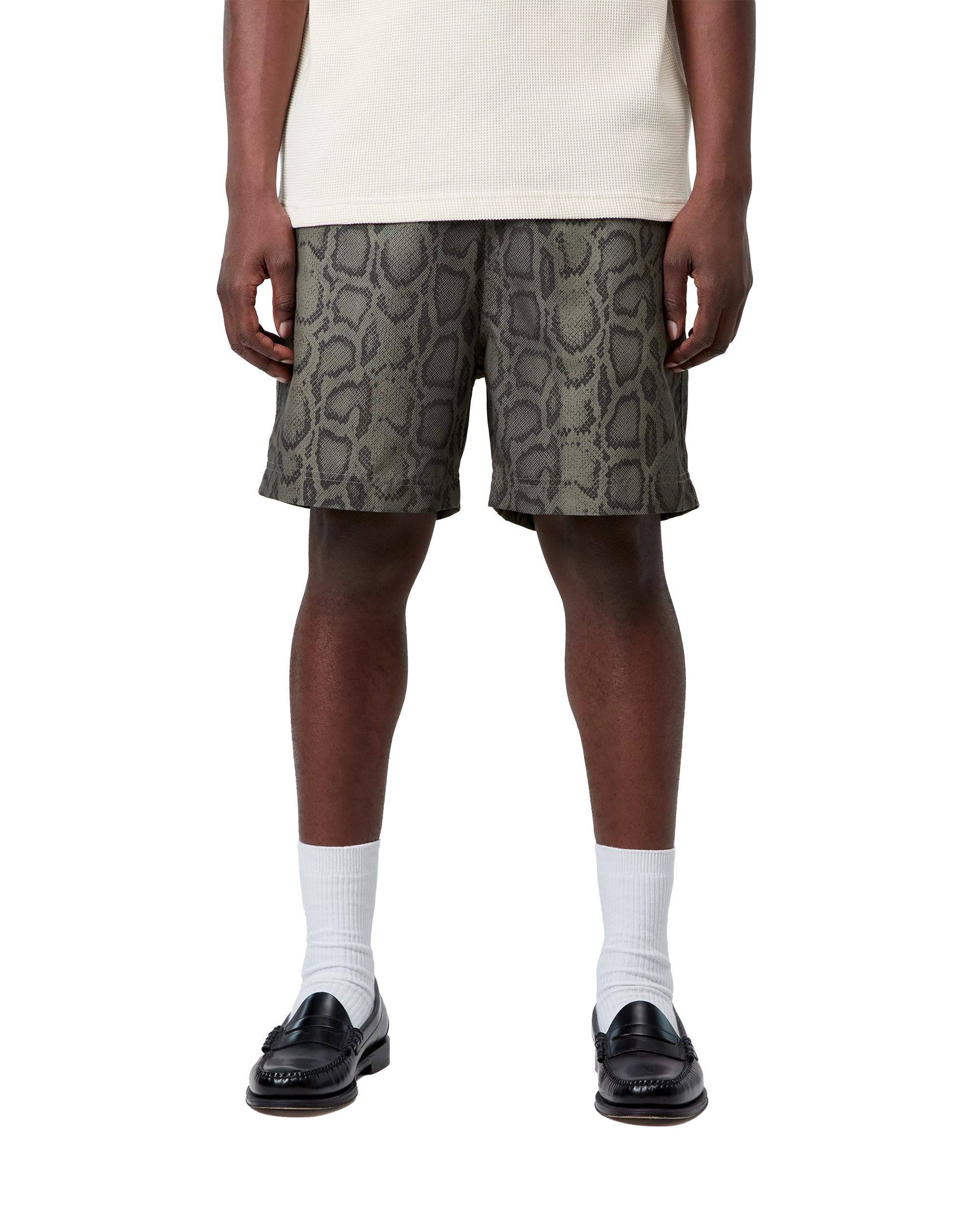 Carhartt WIP Slater Swim Trunk Snake Leaf Camo