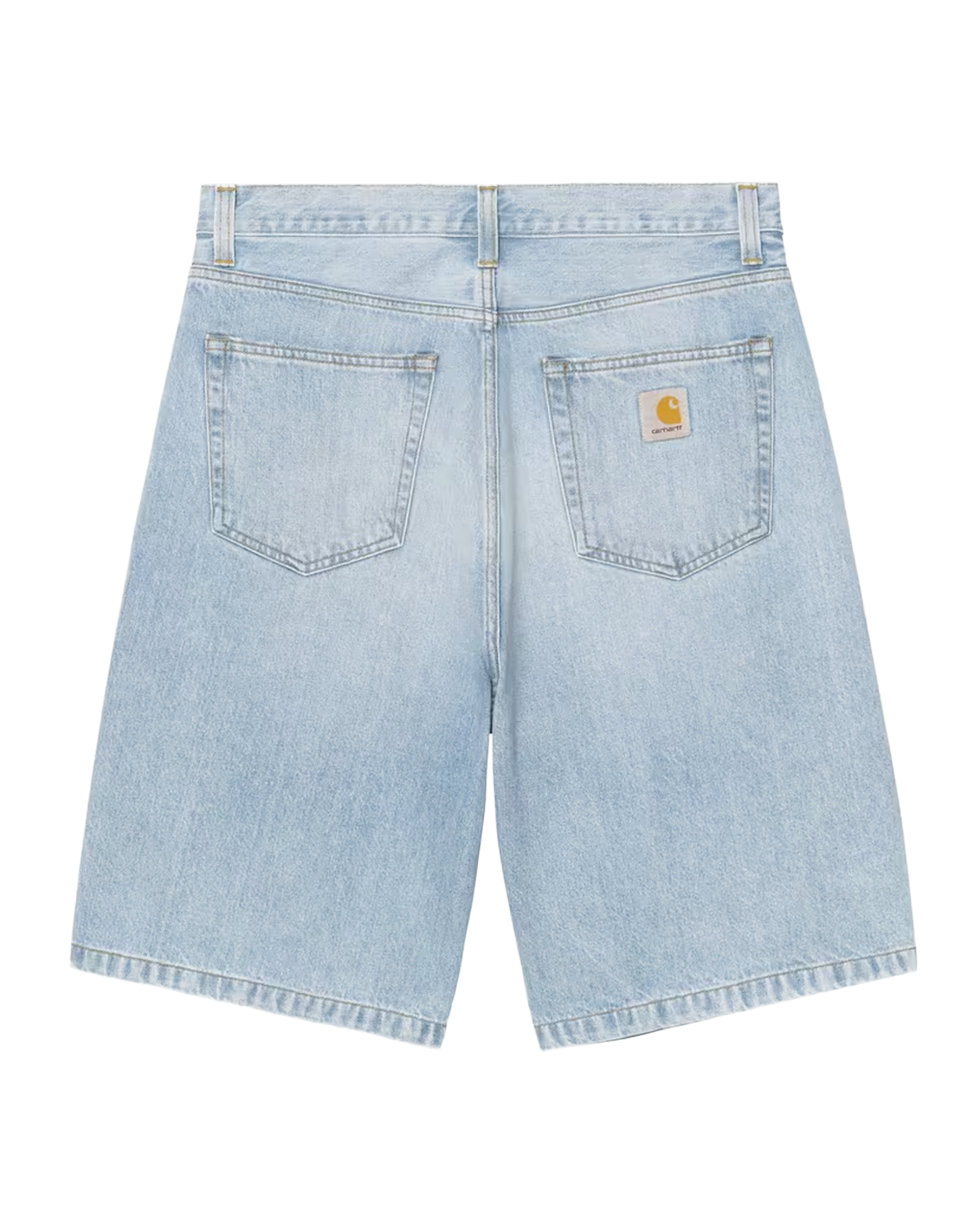 Carhartt WIP Landon Short Blue heavy Worn Bleached