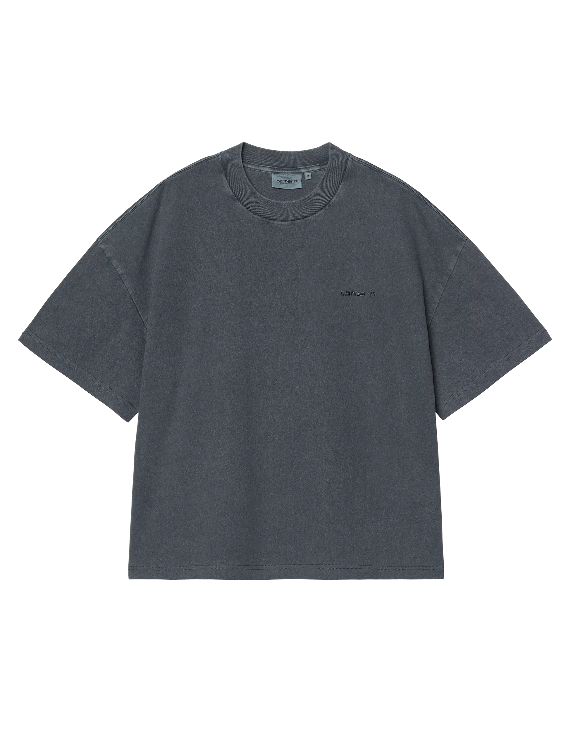 Carhartt WIP S/S Benton T-Shirt Carbon garment dyed