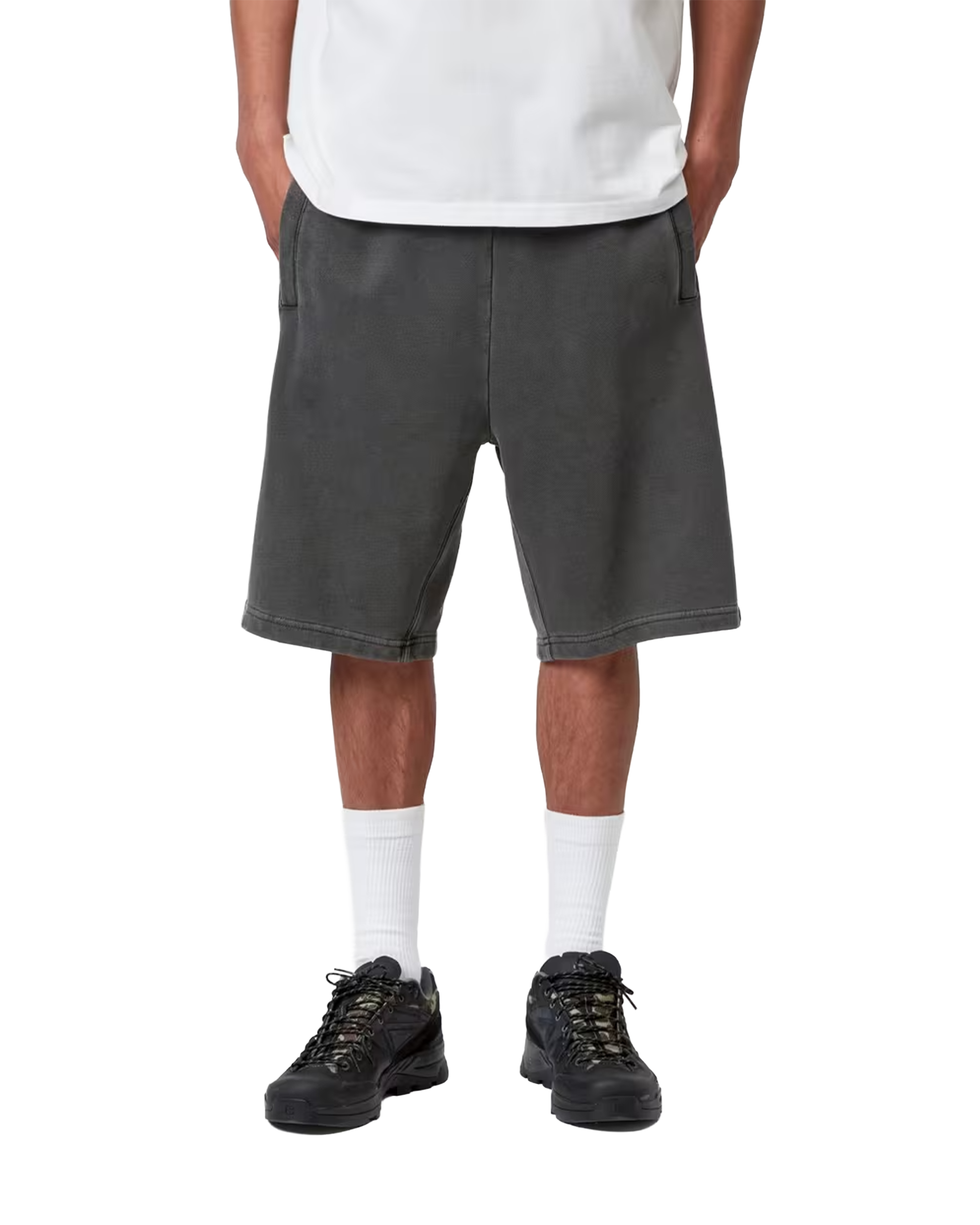 Carhartt WIP Nelson Short Black Garment Dyed