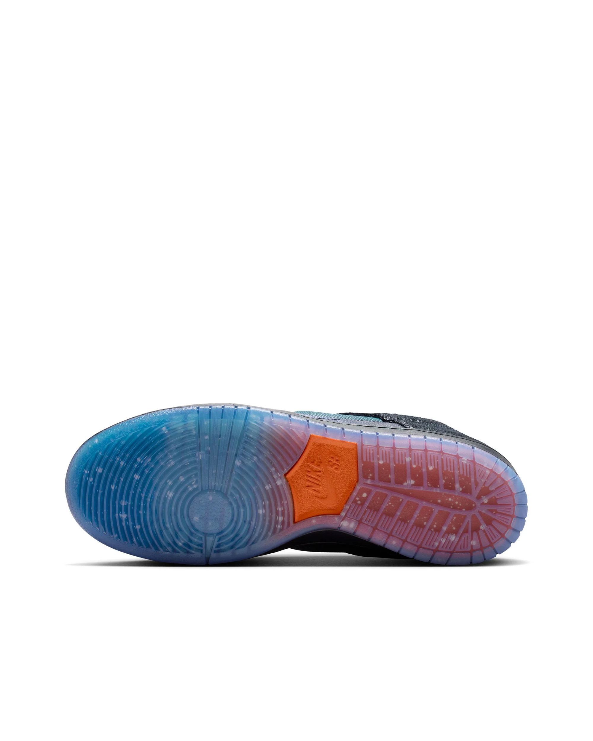 Nike sb X Bluetile QS dunk low pro qs bt Black/marina-white-cmpfr orng