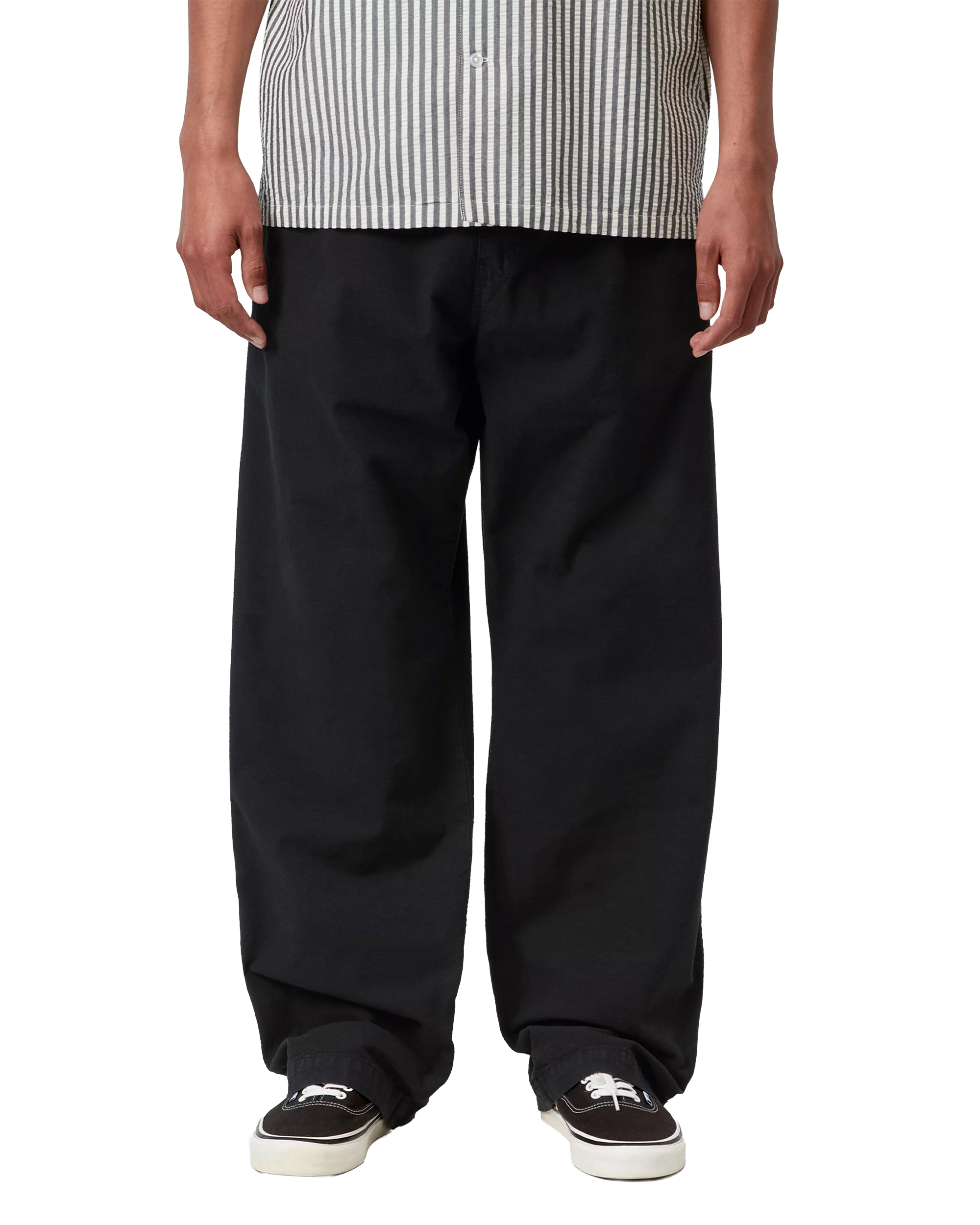 Carhartt WIP Walton Pant Leon Canvas Black Garment Dyed
