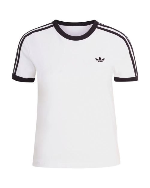 Adidas Adidas 3 stripes Tee White Black