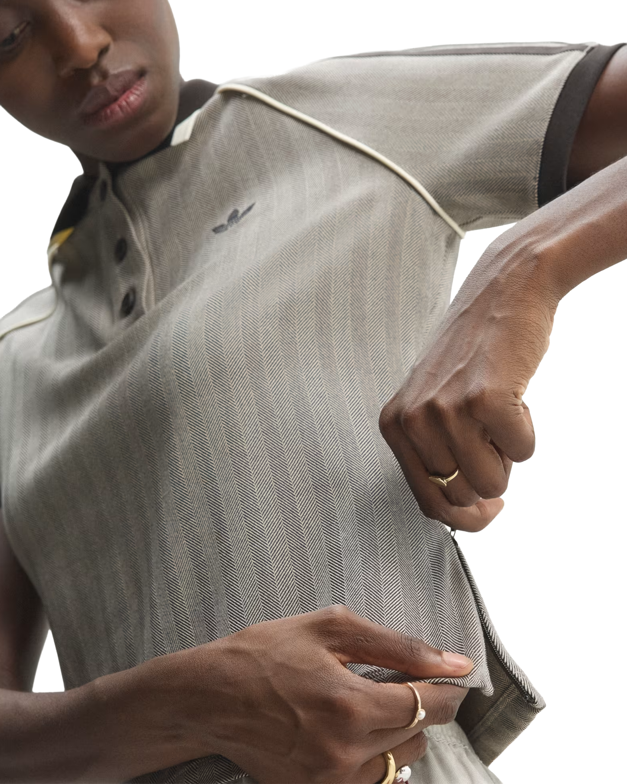 Adidas Polo Shirt Brown