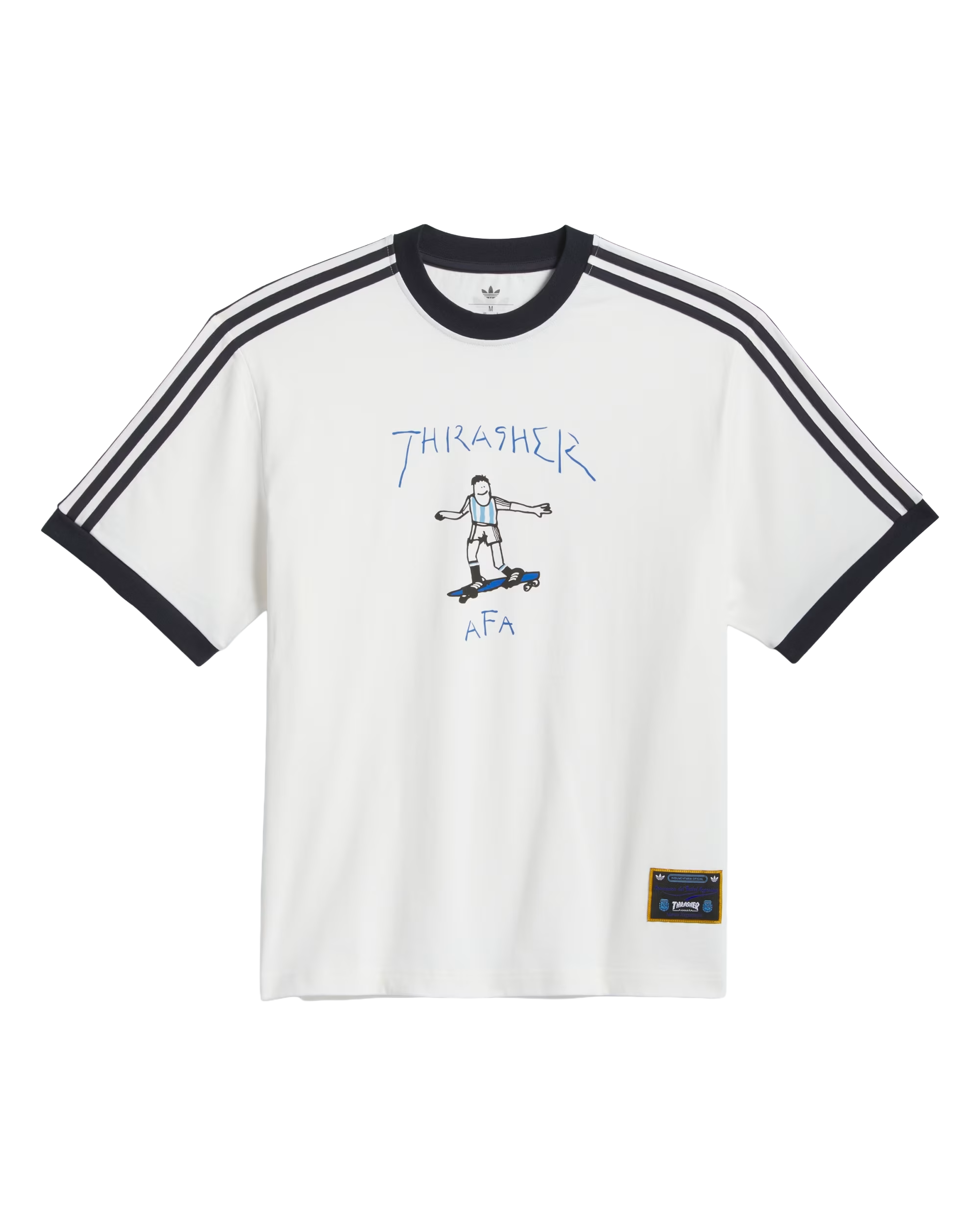 Adidas X Thrasher X Argentinië Gonz Ringer T-shirt