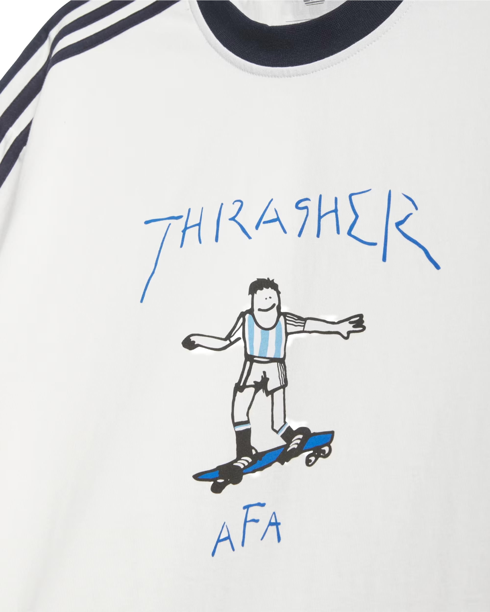 Adidas X Thrasher X Argentinië Gonz Ringer T-shirt