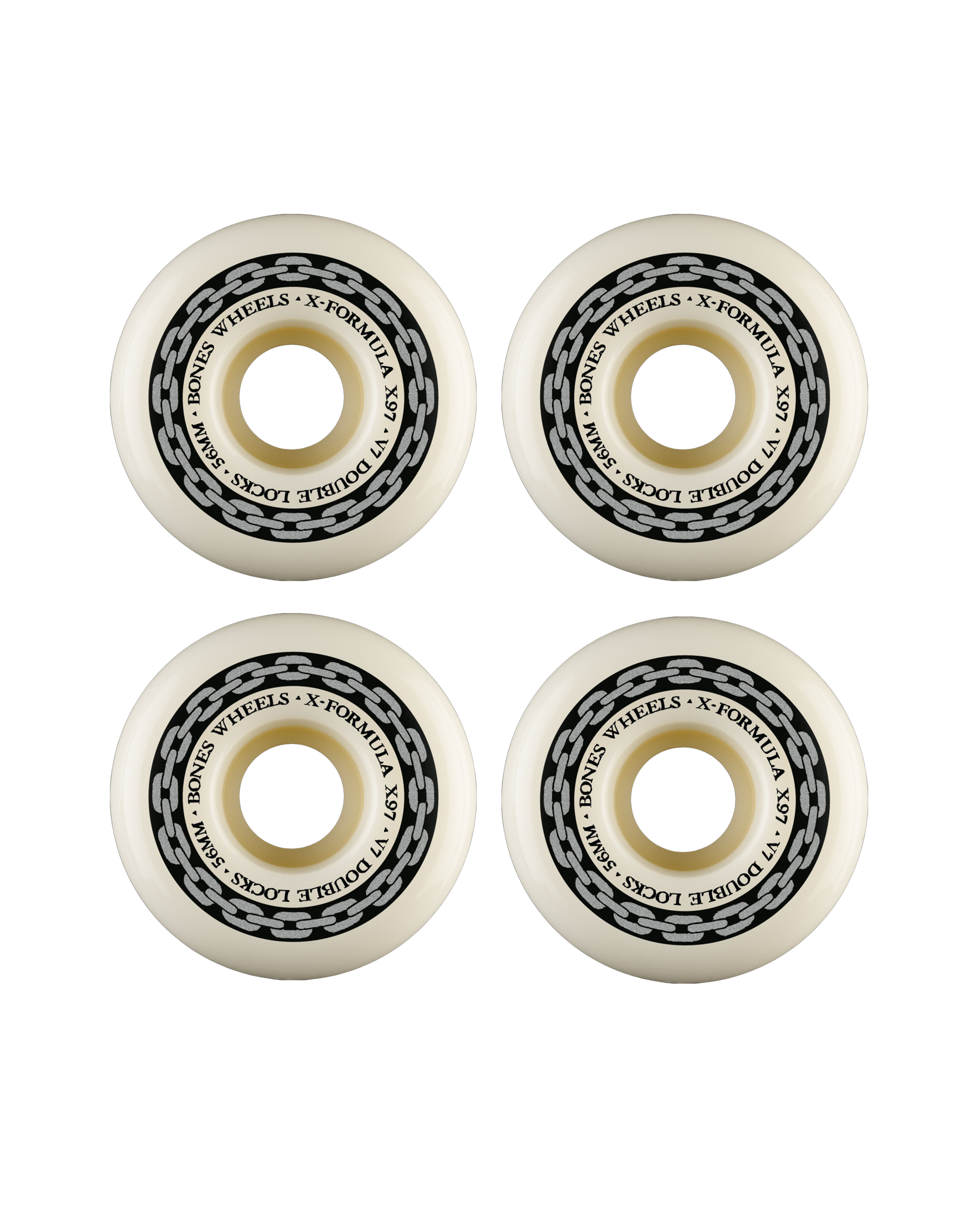 Bones Bones Wheels X Formula 97A V7 Double Locks 56mm - Lockwood
