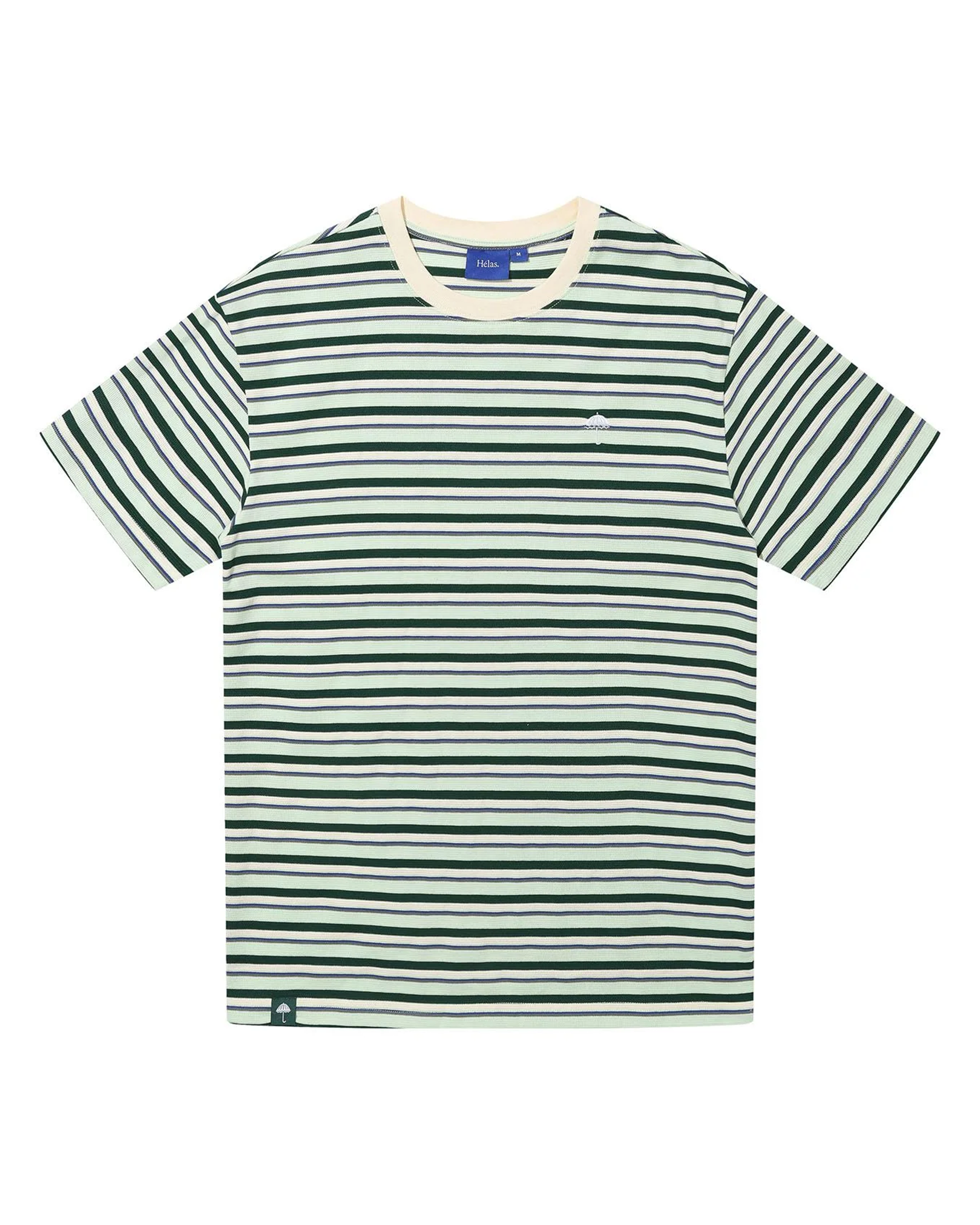 Helas Classic Striped Tee Mint Green
