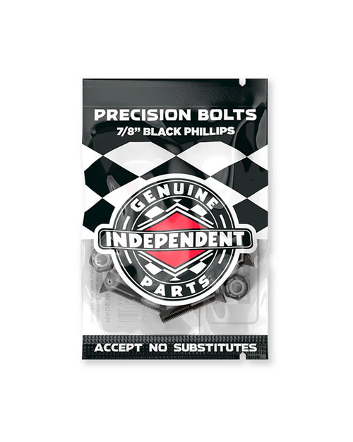 Independent Independent Precision Bolts 7/8 Inch Black Philips
