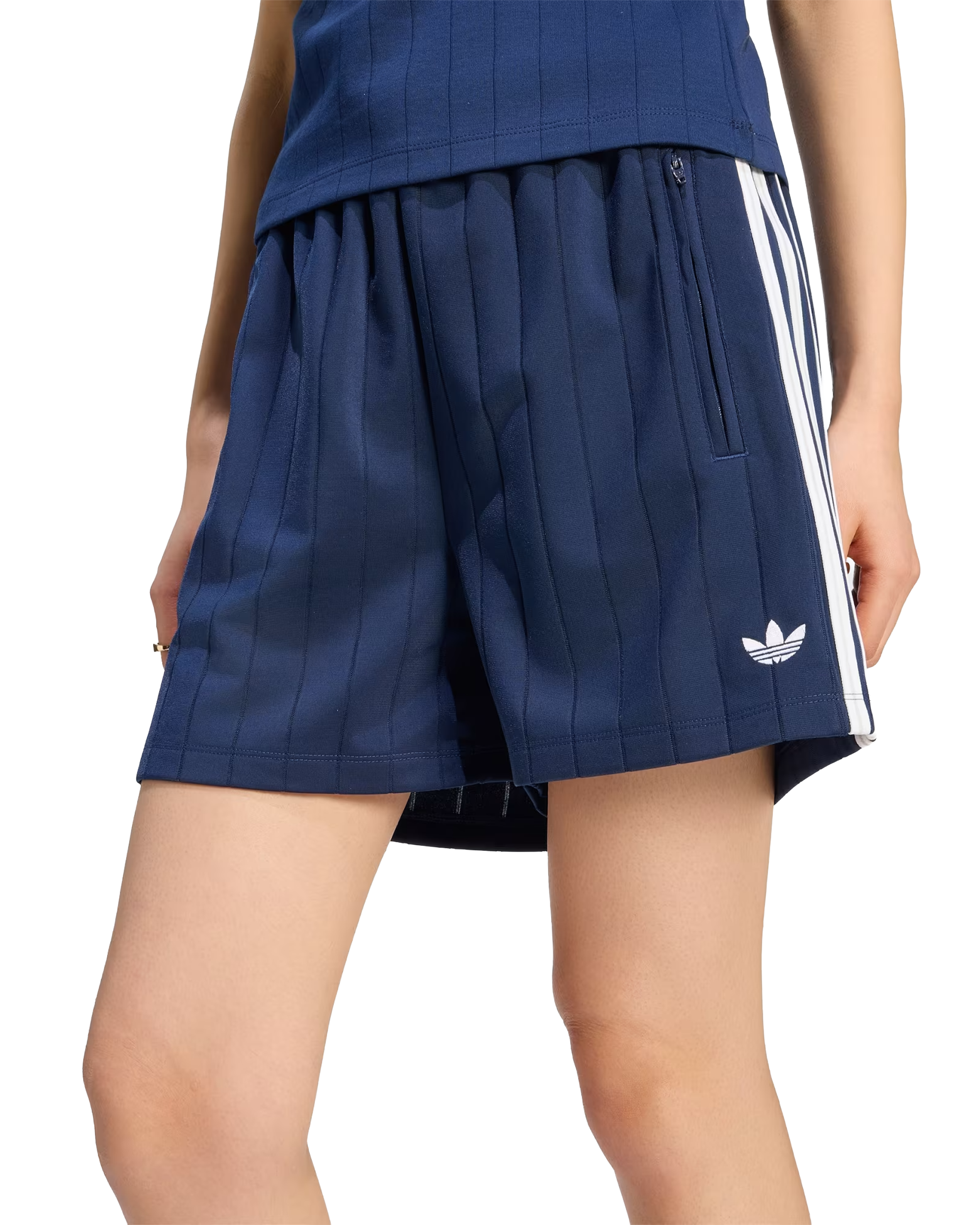 Adidas Firebird Pinstripe Short Night Indigo / White / Grey Two