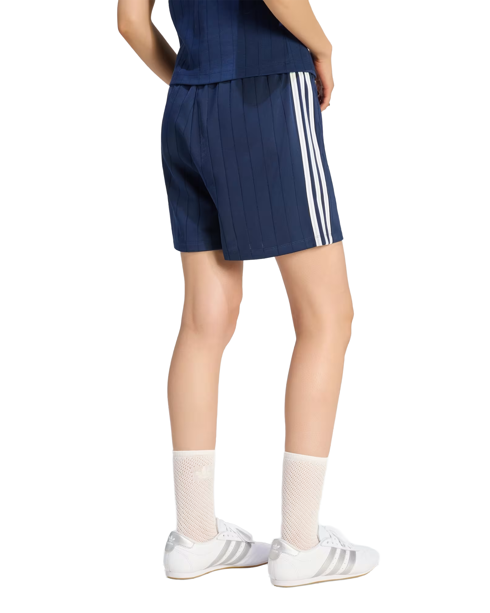 Adidas Firebird Pinstripe Short Night Indigo / White / Grey Two