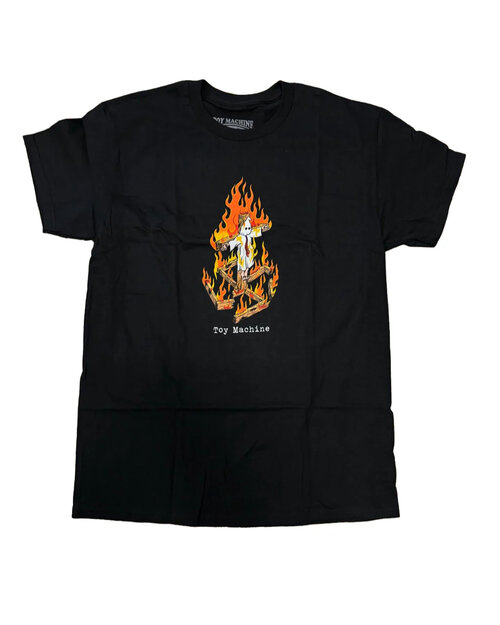 Toy Machine Toy Machine Charred Cross II Tee Black