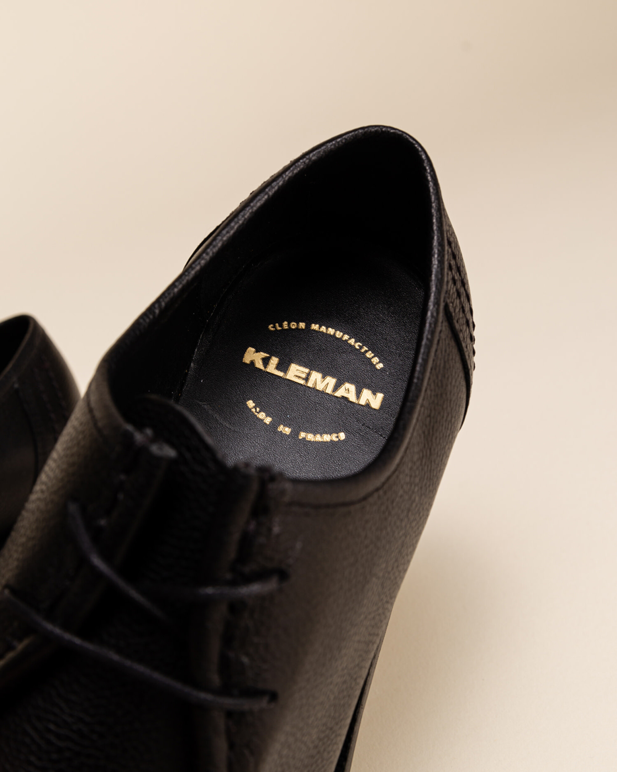 Kleman Padror G VTG - Black Leather