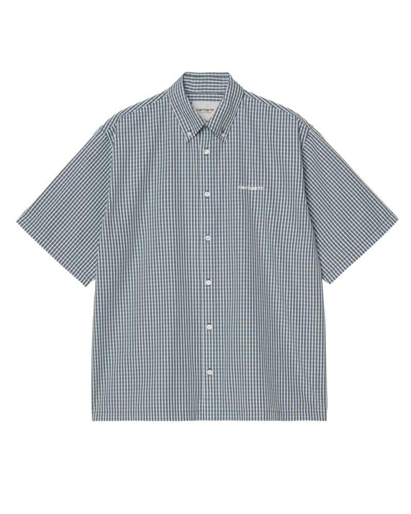 Carhartt WIP Carhartt WIP Shortsleeve Groff Shirt Groff Check/Blue River