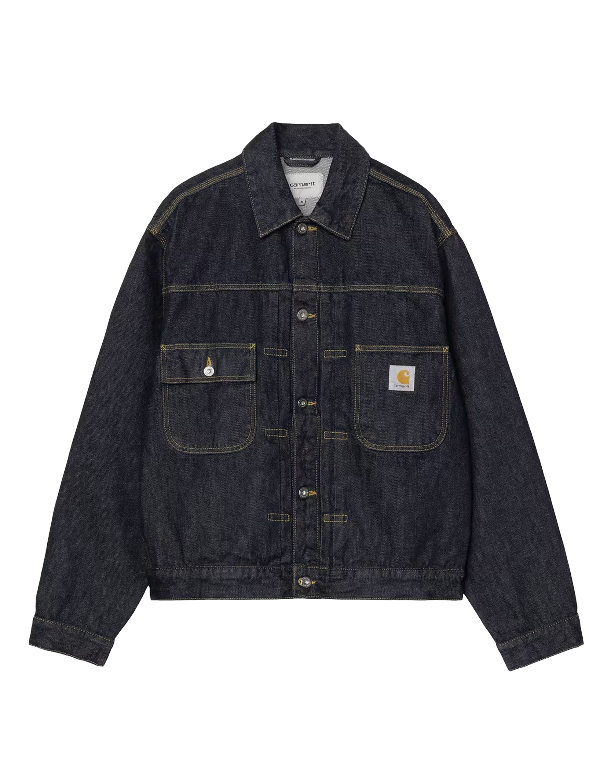 Carhartt WIP Belmar Jacket 'Smith' Denim Blue, rinsed
