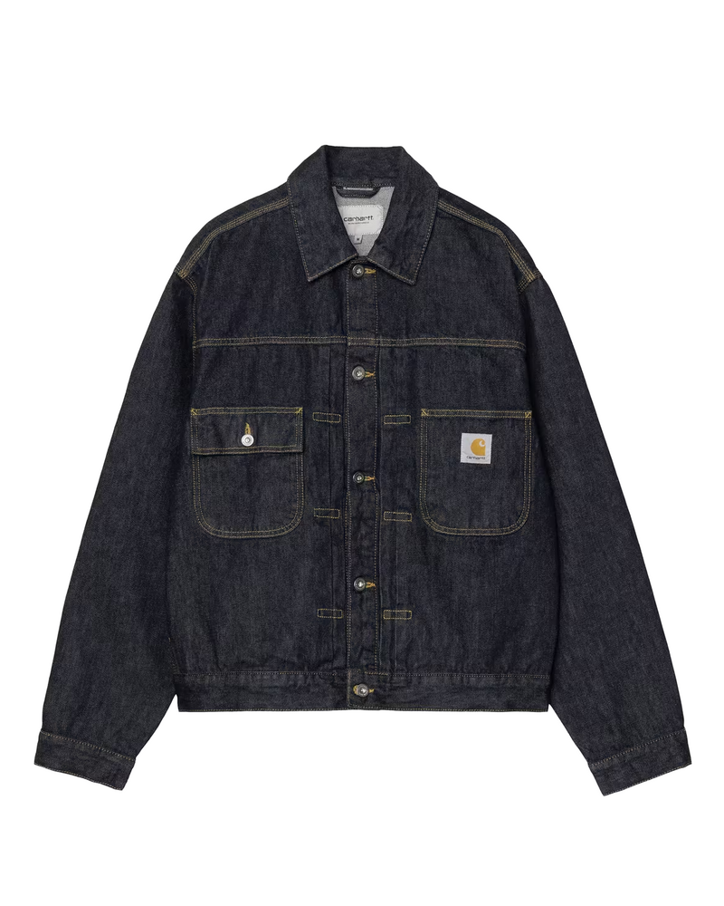 Carhartt WIP Carhartt WIP Belmar Jacket 'Smith' Denim Blue, rinsed