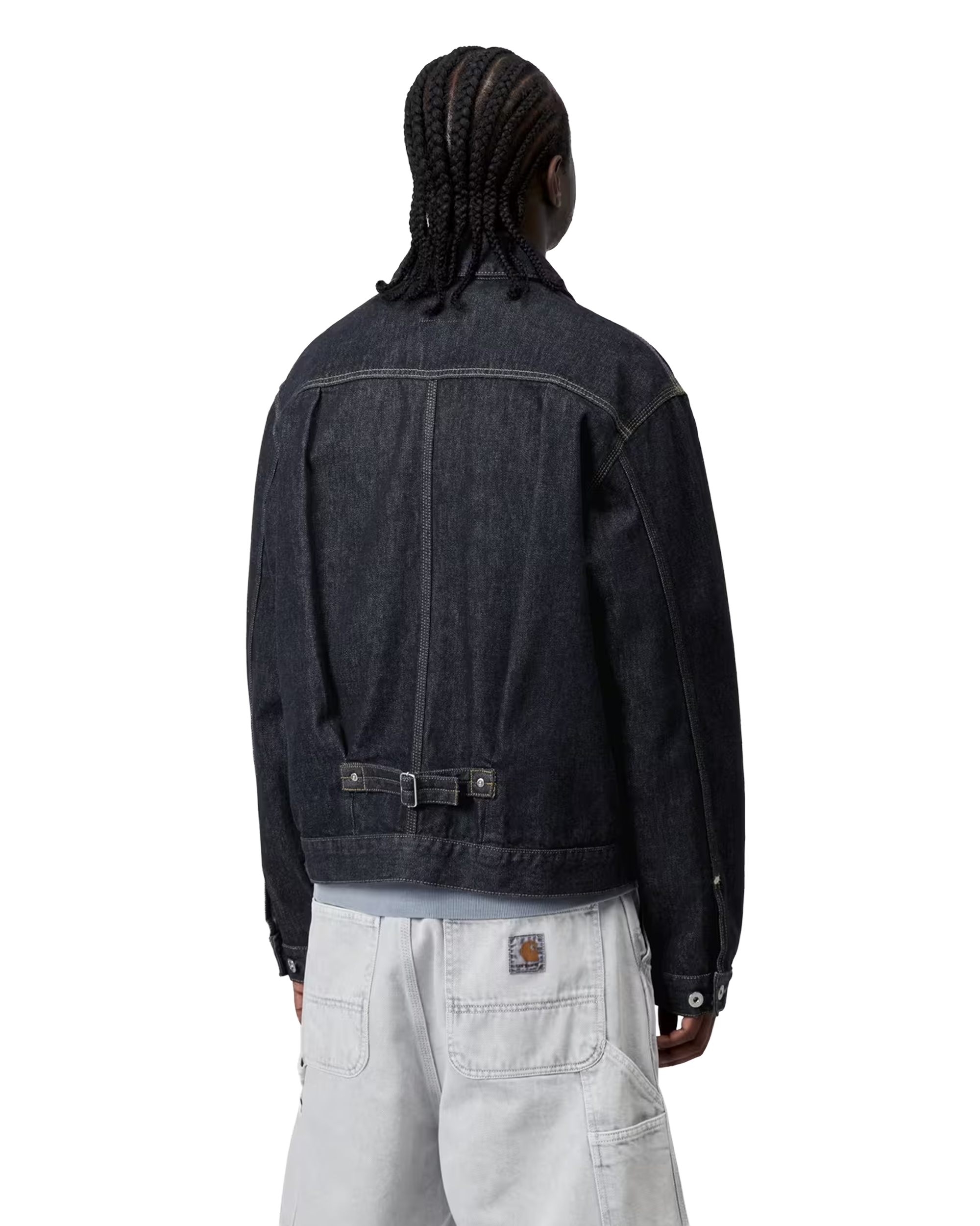 Carhartt WIP Belmar Jacket 'Smith' Denim Blue, rinsed