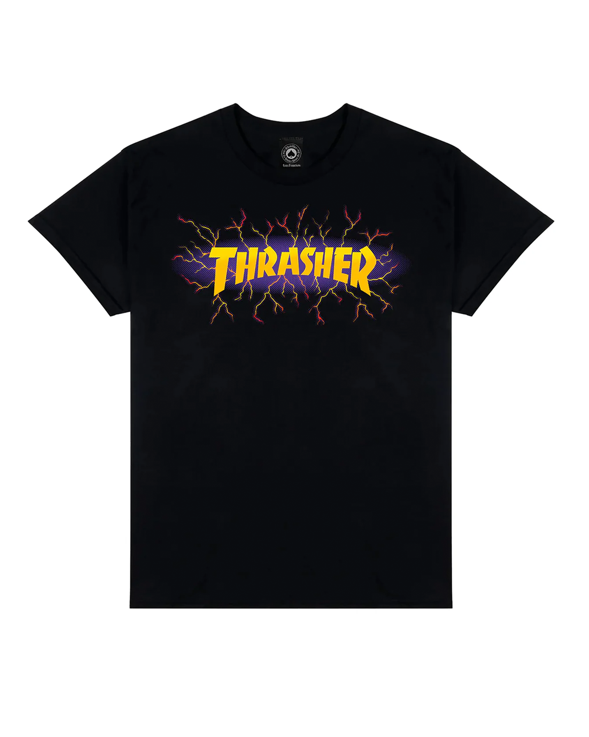 Thrasher Lightning T-shirt Black