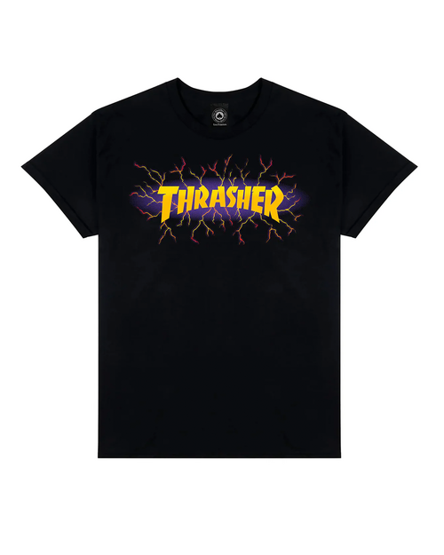 Thrasher Lightning T-shirt Black