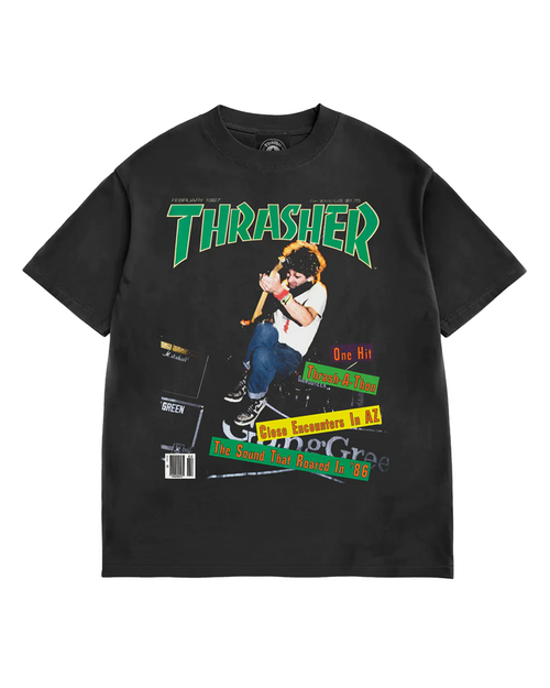 Thrasher February 1987 Vintage T-shirt Black