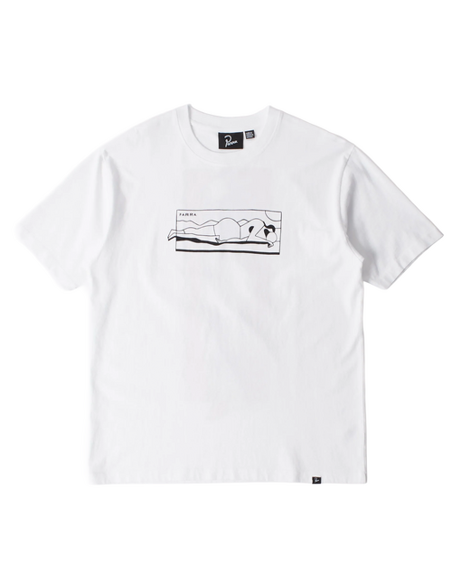 Parra Parra Vertical Thoughts T-shirt White