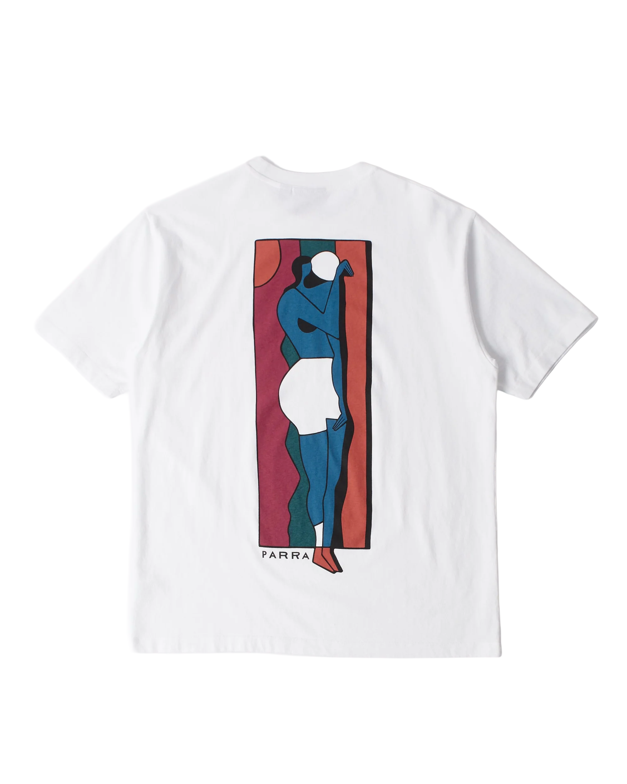 Parra Vertical Thoughts T-shirt White