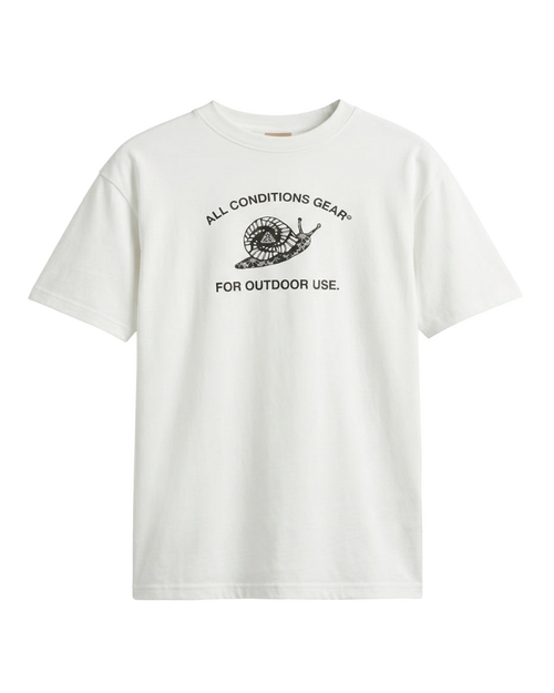 Nike Nike ACG  Dry Fit Mystery Snail Tee - White