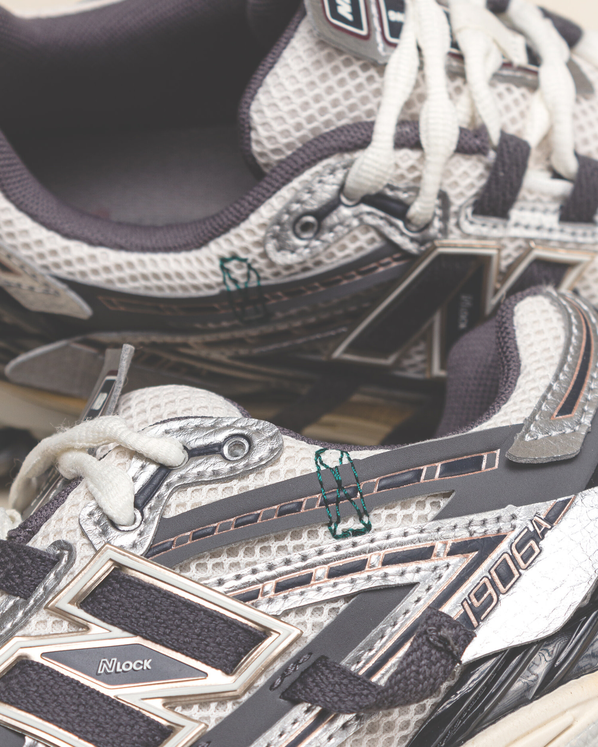 New Balance 1906A - Silver Metallic / Castlerock / Gold Metallic